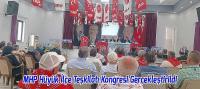 MHP Hüyük İlçe Teşkilatı Kongresi Gerçekleştirildi