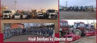 Hüyük Belediyesi kış dönemine hazır