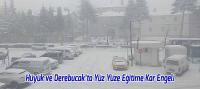 Hüyük Ve Derebucak'ta Da Yüz Yüze Eğitime Bir Gün Ara Verildi