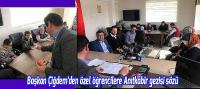 Başkan Çiğdem’den özel öğrencilere Anıtkabir gezisi sözü
