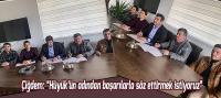 Başkan Çiğdem: “Hüyük’ün adından başarılarla söz ettirmek istiyoruz”