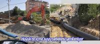 Hüyük’te içme suyu şebekesi yenileniyor