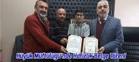 Hüyük Müftülüğü'nde Hafızlık Belge Töreni