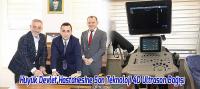 İMRENLER Vakfı’ndan Hüyük Devlet Hastanesi’ne 4D Renkli Ultrason Cihazı