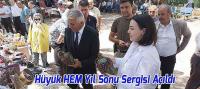 Hüyük HEM Yıl Sonu Sergisi Açıldı