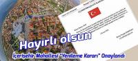 Beyşehir İçerişehir Mahallesi “Yenileme Alanı” Oldu