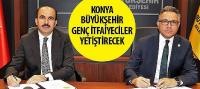 Konya Büyükşehir Genç İtfaiyeciler Yetiştirecek