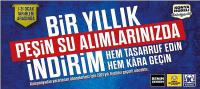 Koski’den Peşin Suda İndirim
