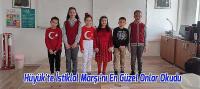 Hüyük'te İstiklal Marşı’nı En Güzel Onlar Okudu