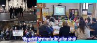 Beyşehirli öğretmenler İtalya’dan döndü