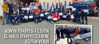 Konya İtfaiyesi Filistin El-Halil İtfaiyecilerine Eğitim Verdi
