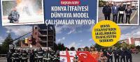 Başkan Altay, 'Konya İtfaiyesi Dünyaya Model Çalışmalar Yapıyor'