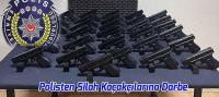 Polisten Silah Kaçakçılarına Darbe: 32 Ruhsatsız Tabanca Ele Geçirildi