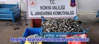 Beyşehir’de Kaçak Silah İmalathanesine Jandarma Baskını