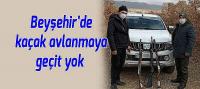 Beyşehir'de kaçak avlanmaya geçit yok