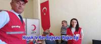 Hüyük’te Kan Bağışına Yoğun İlgi