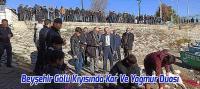 Beyşehir Gölü Kıyısında Kar Ve Yağmur Duası