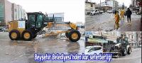 Beyşehir Belediyesi'nden kar seferberliği