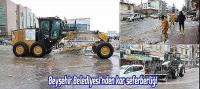 Beyşehir Belediyesi'nden karla mücadele seferberliği