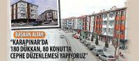 Başkan Altay: “Karapınar’da 180 Dükkan, 80 Konutta Cephe Düzenlemesi Yapıyoruz”