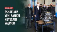 Başkan Altay: Esnafımız Yeni Sanayi Heyecanı Yaşıyor
