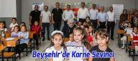 Beyşehir’de Karne Sevinci