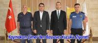 Kaymakam Çimer'den Başsavcı Küçük'e 'Hayırlı Olsun' Ziyareti