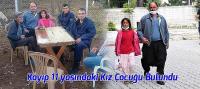 Kayıp 11 yaşındaki Kız Çocuğu Bulundu
