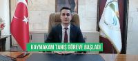 Kaymakam Tanış Göreve Başladı