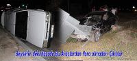 Beyşehir’deki Kazada Bu Araçlardan Yara almadan  Çıktılar