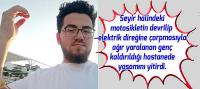 Huğlu Mahallesi'nde üzücü kaza...