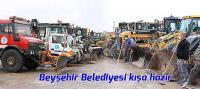 Beyşehir Belediyesi 7/24 kışa hazır