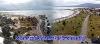 Beyşehir gölü kıyılarında kısıtlama sessizliği