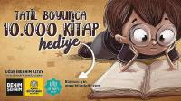 Büyükşehir’den Yarıyıl Tatilindeki Öğrencilere 10 Bin Kitap