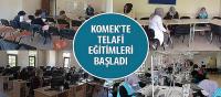KOMEK’te Telafi Eğitimleri Başladı
