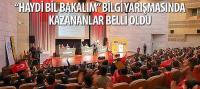 'Haydi Bil Bakalım' Bilgi Yarışmasında Kazananlar Belli Oldu