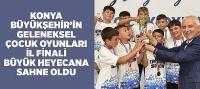 Konya Büyükşehir’in Geleneksel Çocuk Oyunları İl Finali Büyük Heyecana Sahne Oldu