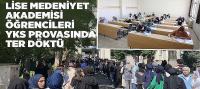 Lise Medeniyet Akademisi Öğrencileri YKS Provasında Ter Döktü