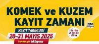 KOMEK ve KUZEM’de Yaz Dönem Kayıtları Başladı