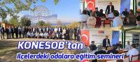 KONESOB'tan ilçelerdeki odalara eğitim semineri