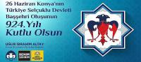 Selçuklu Payitahtı Konya Kutlamaları 26 Haziran’da
