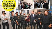 Başkan Altay Mezun Olduğu Konya Lisesi’ni Ziyaret Etti