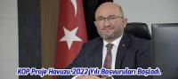 KOP Proje Havuzu 2022 Yılı Başvuruları Başladı