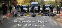 Konya genelinde su kayıpları kontrol altına alınıyor
