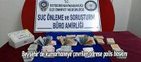 Beyşehir’de kumarhaneye çevrilen adrese polis baskını