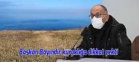 Başkan Bayındır kuraklığa dikkat çekti