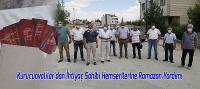 Kurucuovalılar'dan İhtiyaç Sahibi Hemşerilerine Ramazan Yardımı