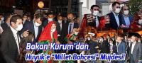 Bakan Kurum'dan Hüyük’e “Millet Bahçesi” Müjdesi!