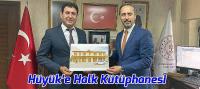 Hüyük Halk Kütüphanesinin Yapımı Başlıyor