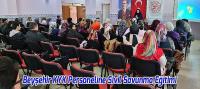 Beyşehir KYK Personeline Sivil Savunma Eğitimi